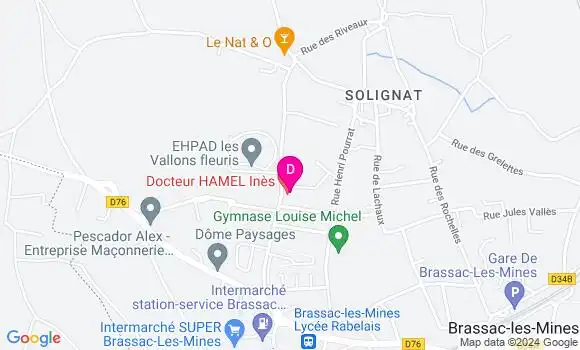 Localisation Cécile Chavet Jabot