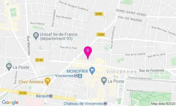 Localisation Maud Dujon