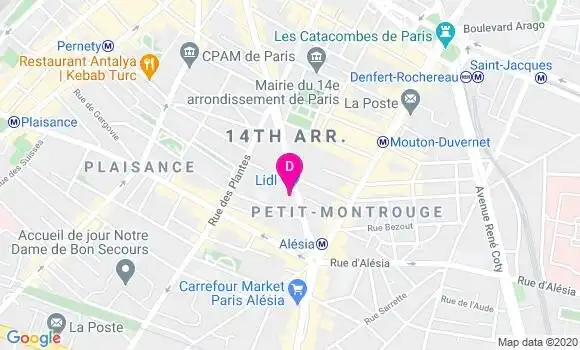 Localisation Eric Rubio