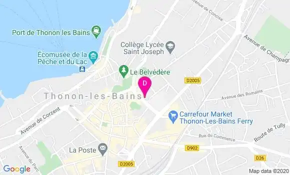 Localisation Yannick Rebert