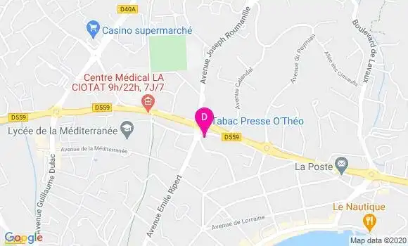 Localisation Josette Micaletti