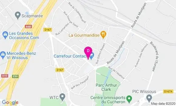 Localisation Ludovic Bichet