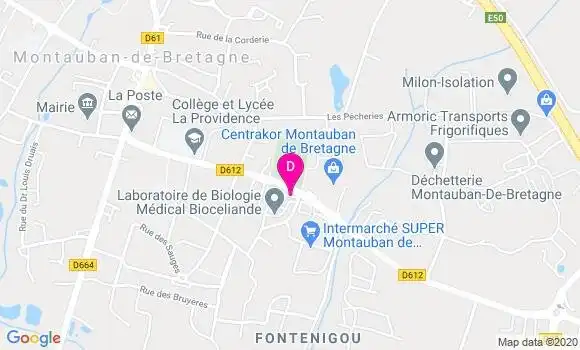 Localisation Damien Faroux