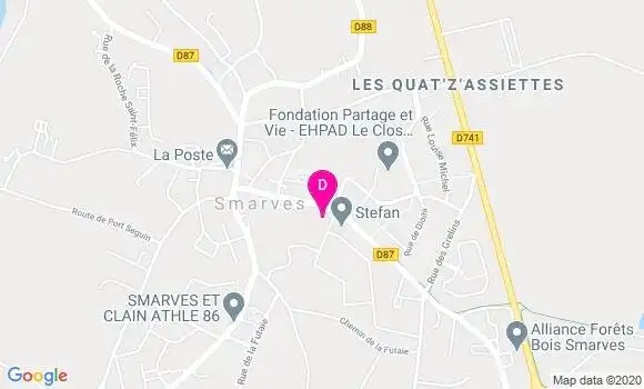Localisation Mireille Cammas