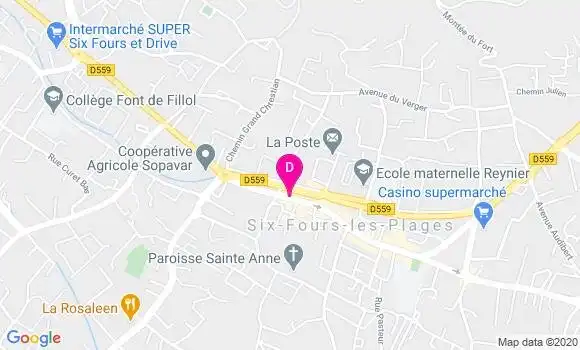 Localisation Adrien Dogneton