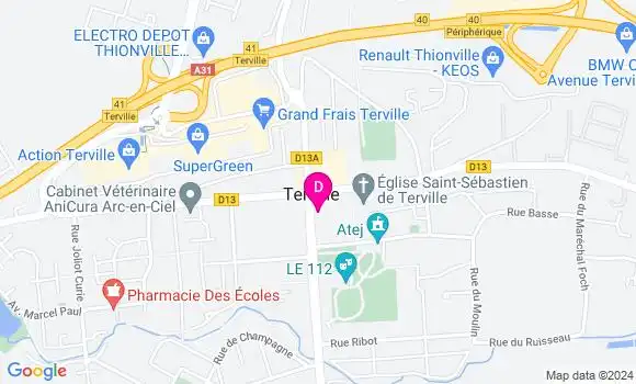 Localisation Claire Alamarguy