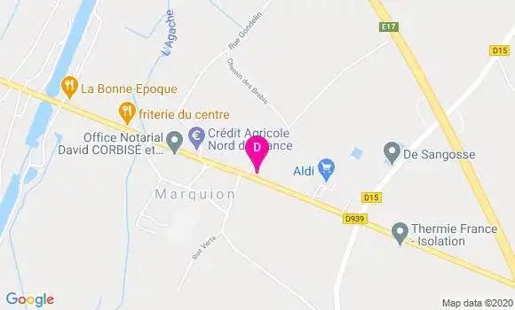 Localisation Maxime Delignières
