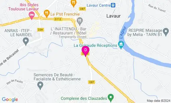 Localisation Ines Monteiro