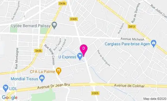 Localisation Viviane Ngueguim