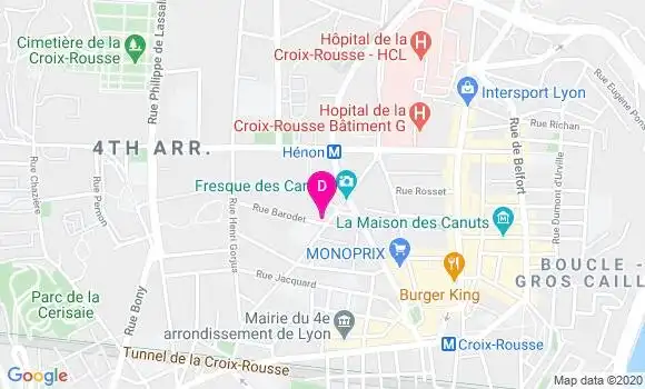 Localisation Philippe Bugnet