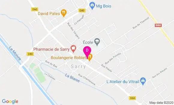 Localisation Camille Traverse