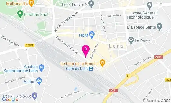 Localisation Luc Palavit