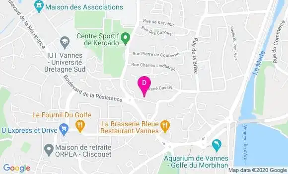 Localisation Patrick Laforge