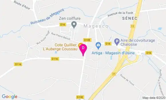 Localisation Antonin Duranceau