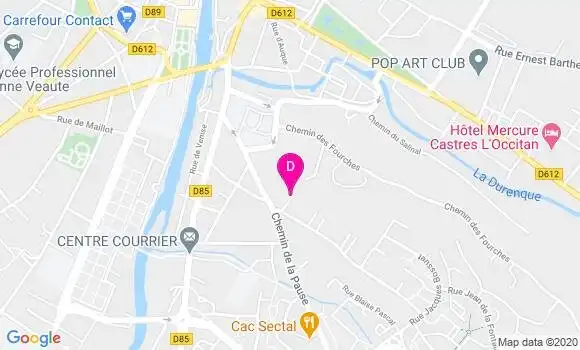 Localisation Celine Garrouste
