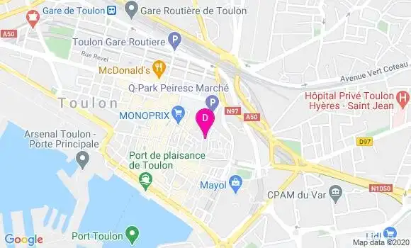 Localisation Bernard Avondo