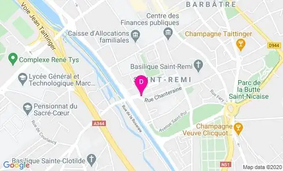 Localisation Laurence Protain