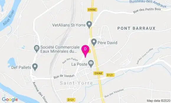 Localisation Anne De La Arena