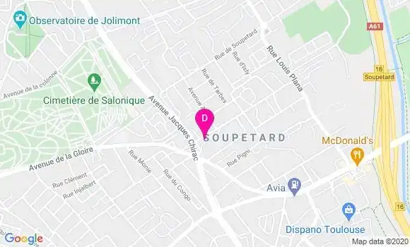 Localisation Alexandrina Marin