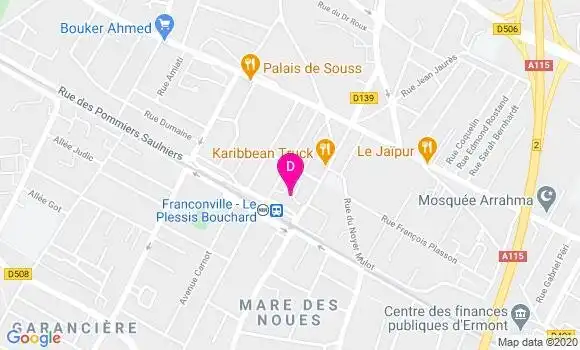 Localisation Anne Demongeot