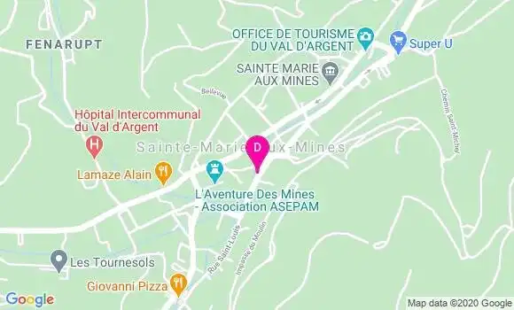 Localisation Christine Valentin Schroth
