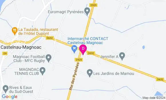 Localisation Amandine Cadet
