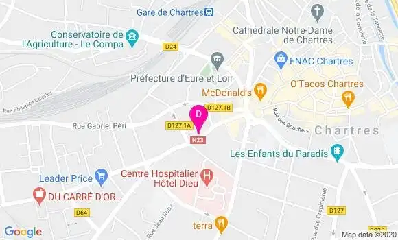 Localisation Thierry Blanchot
