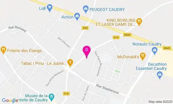 Localisation Marie Noelle Bracq
