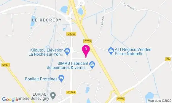 Localisation Fanny Hanen