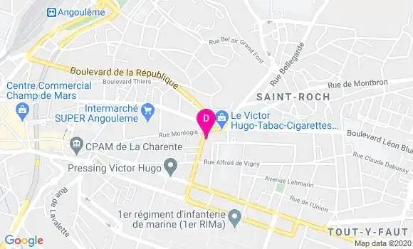 Localisation Francis Gauze