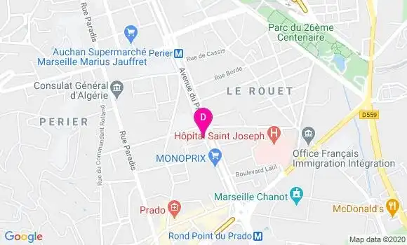 Localisation Guillaume Couderc
