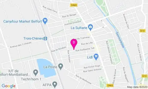 Localisation Florian Eglin