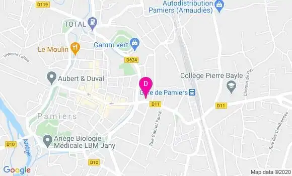 Localisation Stephanie Garros