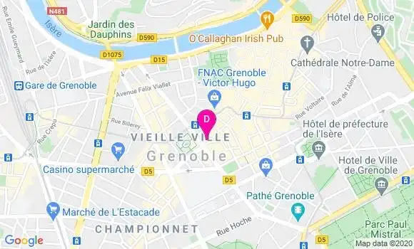 Localisation Frederic Gandy