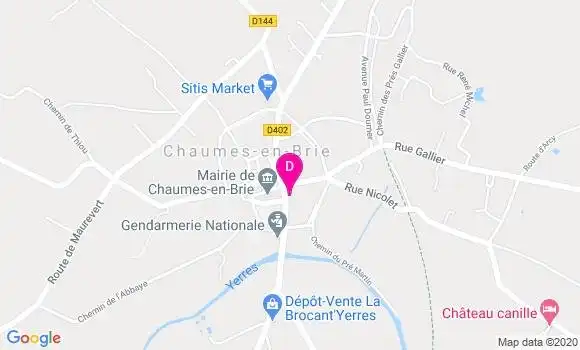Localisation Celine Michel