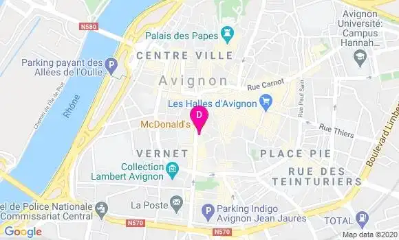 Localisation Marion Saussine