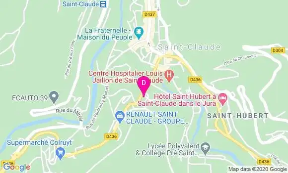 Localisation Melusine Gausset