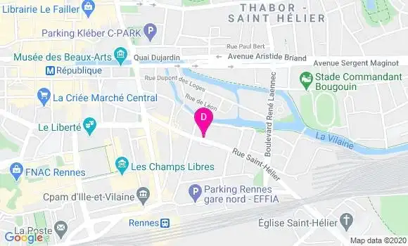 Localisation Sebastien Caron