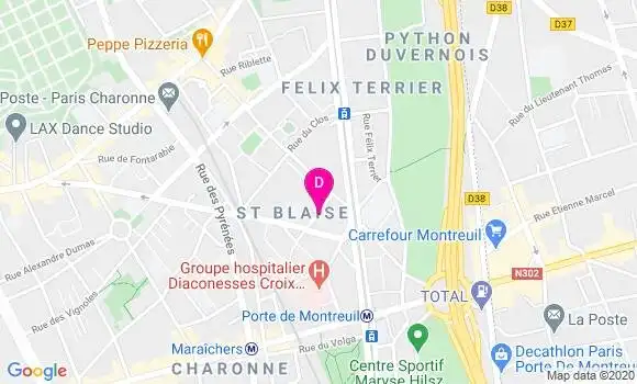Localisation Franck Sebouk