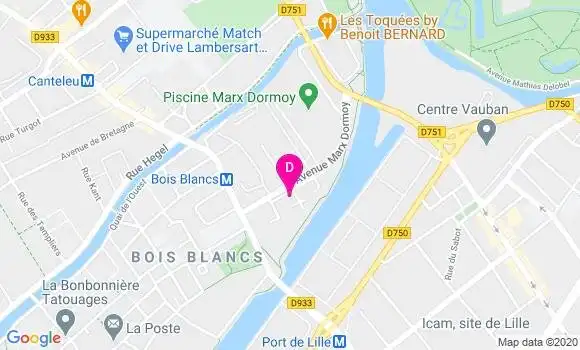 Localisation Sebastien Delepierre