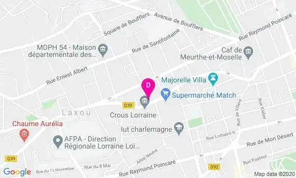 Localisation Alexandre Drouet