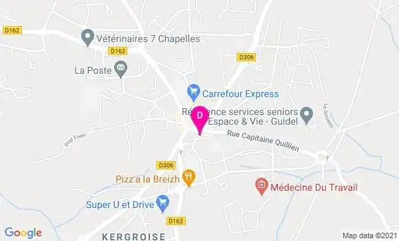 Localisation Christine Derrien Peyrichon