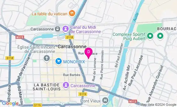 Localisation Marie Montsarrat