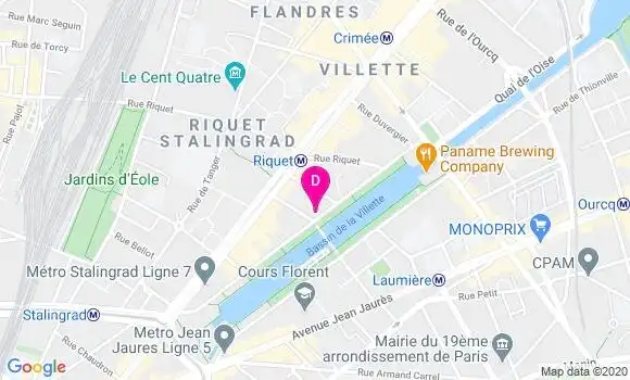 Localisation Florent Huguet Jaime