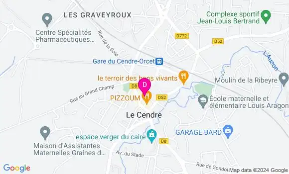 Localisation Malaurie Mariot