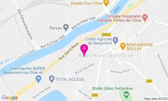 Localisation Violette Bere