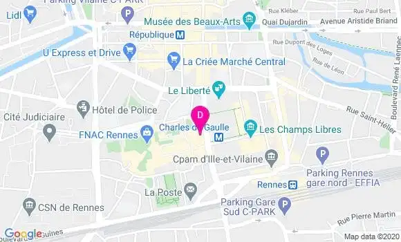 Localisation Magali Marin Petiton