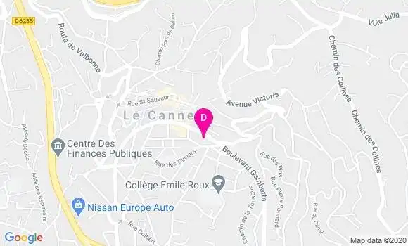 Localisation Julie Lanniee