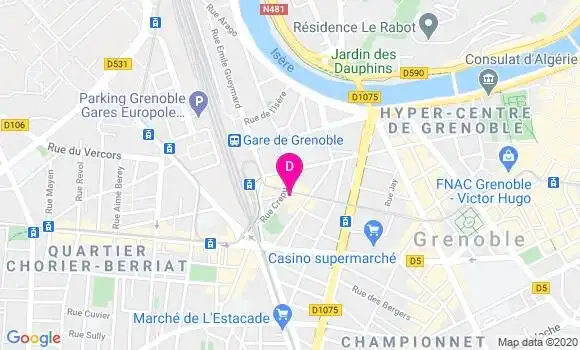 Localisation Marc Beaumont