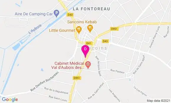 Localisation Stephane Berlande